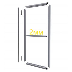 Комплект калитки КСС (свари сам) из т-профиля 2 мм