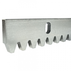 Рейка оцинкованная стальная зубчатая ФУРНИТЕХ 6 мм Рейка оцинкованная стальная зубчатая ФУРНИТЕХ 6 мм